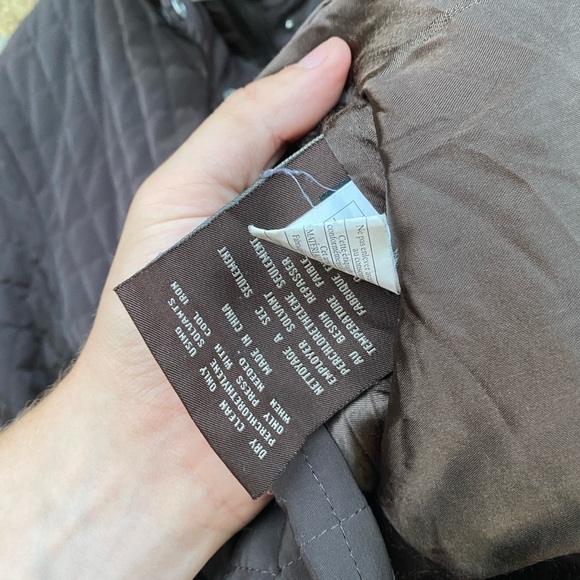 Vintage 90s Andrew Marc New York Jacket XS Brown - Picture 8 of 11